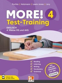 Enlarge image Cover: MORE! 4 (Lehrplan 2023) | Test-Training - Helbling