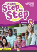 Cover: ENGLISH Step by Step 4, Workbook + E-BOOK+ (Lehrplan 2023) - Helbling