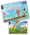 Cover: Blockfl&ouml;te lernen mit Lotti & Ben + Mein Kinderliederb&uuml;chlein f&uuml;r Blockfl&ouml;te im Set! - artist ahead