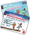 Cover: Blockfl&ouml;te lernen mit Lotti & Ben + Die sch&ouml;nsten Weihnachtslieder f&uuml;r Blockfl&ouml;te im Set! - artist ahead
