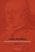 Cover: Lenz-Jahrbuch 31 (2025) - Wehrhahn Verlag
