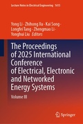 Cover: The Proceedings of 2025 International Conference of Electrical, Electronic and Networked Energy Systems - Springer