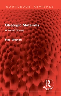 Enlarge image Cover: Strategic Materials - Routledge