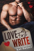 Cover: Love at First Write (Saddle Creek Standalones, #14) - Kat Baxter
