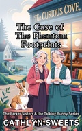 Cover: The Case of the Phantom Footprints (The Parker Sisters & the Talking Bunny, #4) - Catherine Sarantopoulou