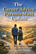 Cover: The Career Advice Parents Must Update: How to Prepare Children for Work, Money, and Opportunity Today - Babazuri Creative Firm