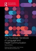 Cover: The Routledge Handbook of Language and Health Communication - Routledge Handbooks in Applied Linguistics