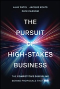 Cover: The Pursuit of High-Stakes Business - Wiley
