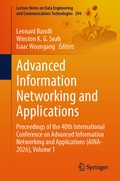 Cover: Advanced Information Networking and Applications - Springer