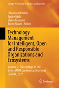 Cover: Technology Management for Intelligent, Open and Responsible Organizations and Ecosystems - Springer