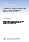 Cover: Stakeholderorientiertes KPI-System zur Optimierung des Arbeitsprozesses in der Radverkehrsplanung - Shaker