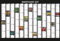 Cover: Hundertwasser Mini-Jahresplaner Art 2027 - W&ouml;rner Verlag