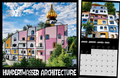 Cover: Hundertwasser Brosch&uuml;renkalender Architektur 2027 - W&ouml;rner Verlag