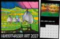 Cover: Hundertwasser Brosch&uuml;renkalender Art 2027 - W&ouml;rner Verlag