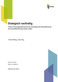 Cover: Strategisch nachhaltig - InWIS