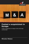 Cover: Fusioni e acquisizioni in Europa - Edizioni Sapienza