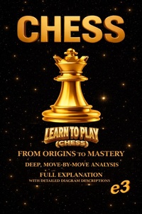 Enlarge image Cover: CHESS : Learn To Play (Chess) ; From Origins To Mastery,Deep, Move-By-Move Analysis,Full Explanation with Detailed Diagram Descriptions - E3