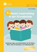 Cover: 1-Minute-Lesetraining in der Grundschule - Auer Verlag in der AAP Lehrerwelt GmbH