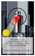 Cover: Erz&auml;hlungen der offenbarten S&uuml;nde - 3 klassische Schauerromane - e-artnow Collections