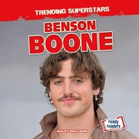 Enlarge image Cover: Benson Boone - Gareth Stevens Publishing