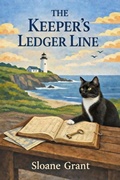 Cover: The Keeper's Ledger Line: A Cozy Mystery - Verdant Quill Press