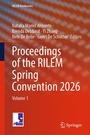 Cover: Proceedings of the RILEM Spring Convention 2026 - Springer