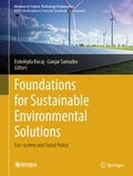 Cover: Foundations for Sustainable Environmental Solutions - Springer
