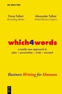 Cover: which4words - De Gruyter