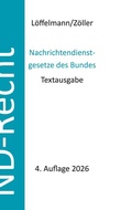 Cover: Nachrichtendienstgesetze des Bundes - BoD - Books on Demand