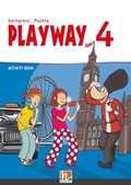 Cover: Playway 4 (Lehrplan 2023), Activity Book - Helbling