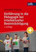 Cover: Einf&uuml;hrung in die P&auml;dagogik bei intellektueller Beeintr&auml;chtigung - UTB