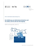 Cover: DIRK-Forschungsreihe: Die Einf&uuml;hrung von Mehrstimmrechtsaktien und ihr Einfluss auf die Zahl der B&ouml;rseng&auml;nge - DIRK - Deutscher Investor Relations Verband e.V.
