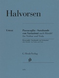 Cover: Johan Halvorsen - Passacaglia, Sarabande con Variazioni nach H&auml;ndel, f&uuml;r Violine und Viola - Henle, G&uuml;nter