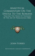 Bild: Analytical Commentary On The Epistle To The Romans - Kessinger Publishing