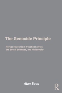 Enlarge image Cover: The Genocide Principle - Taylor & Francis