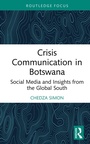 Cover: Crisis Communication in Botswana - Routledge