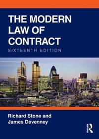 Enlarge image Cover: The Modern Law of Contract - Routledge