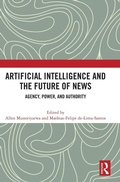 Cover: Artificial Intelligence and the Future of News - Routledge