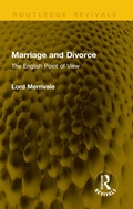Cover: Marriage and Divorce - Routledge