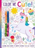 Cover: Color Me Cute! With Confetti Crayons and Stickers - Silver Dolphin Books