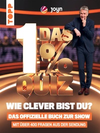 Bild vergrößern Bild: Das 1% Quiz - Wie clever bist du? Das offizielle Buch zur Show - frechverlag GmbH