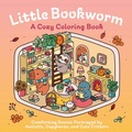 Cover: Little Bookworm: A Cozy Coloring Book - Insight Editions