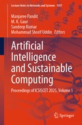 Cover: Artificial Intelligence and Sustainable Computing - Springer