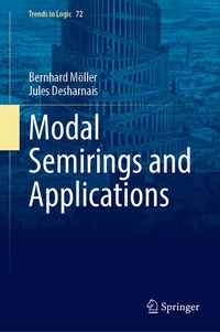 Enlarge image Cover: Modal Semirings and Applications - Springer