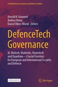 Enlarge image Cover: DefenceTech Governance - Springer