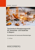 Cover: Taschenbuch Bauplanungsrecht f&uuml;r Gemeinde- und Stadtr&auml;te in Bayern - Boorberg