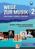 Cover: Wege zur Musik 2 (Lehrplan 2025) | Audios, Videos, L&ouml;s. SL - Helbling