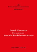 Cover: Polemik. Kontroverse, Disput, Zensur - literarische Streitkulturen im Vorm&auml;rz - Aisthesis