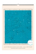 Cover: Astronomische Karten. Wandkalender 2027 - Favoritenpresse GmbH