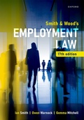 Cover: Smith & Wood's Employment Law 17e - Oxford University Press